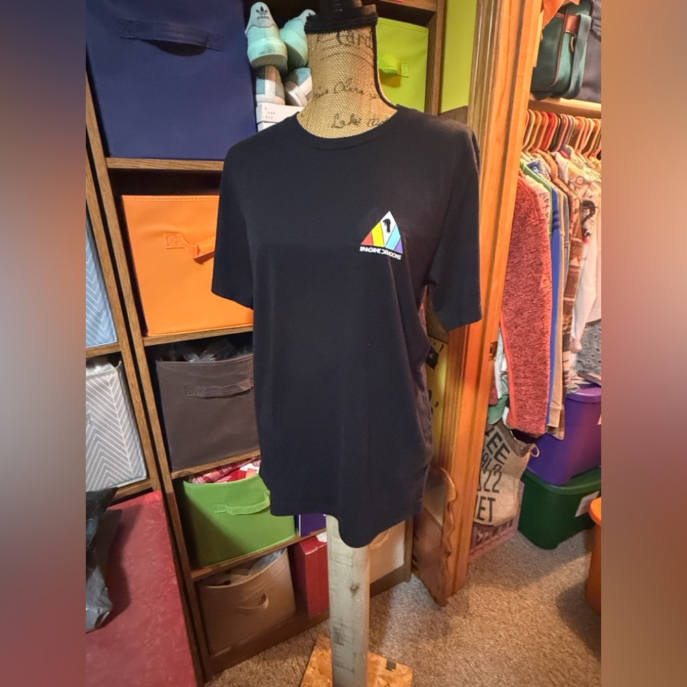 Imagine Dragons Black Short Sleeve Tee 2017